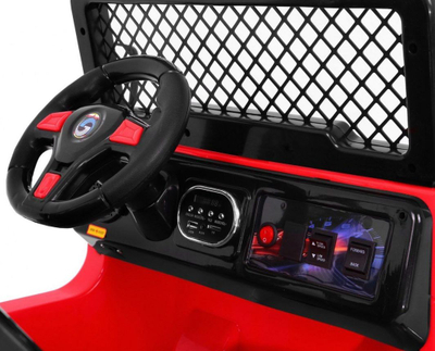 Makinë elektrike lodër Ramiz Raptor Drifter, 4x4, rrota EVA, e kuqe