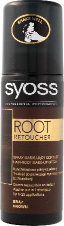 Sprej për rrënjë të flokëve Syoss Root Retoucher, 120 ml, i kaftë