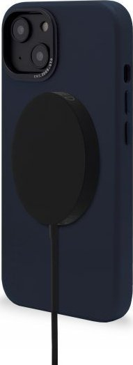Mbrojtëse telefoni Decoded Leather Backcover, për iPhone 14, lëkurë, blu navy