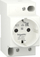Prizë Schneider Electric A9A15310, Schuko 16A 2P+E, 250V, e bardhë