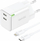 Karikues muri Foneng GaN 35W, 2x USB C, karikim i shpejtë, i bardhë