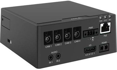 Njesi kryesore kamerash Axis F9104 R Mk II, 4 kanale, 4K, e zezë