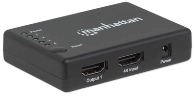 Ndarës Manhattan 207706 4K Compact, 4-Port HDMI
