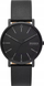 Рачен часовник Skagen Signatur SKW6902, дисплеј 40mm, кожа, црн