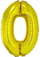Balonë numër Balnek 0, 92 cm, e artë