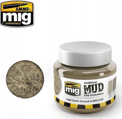 Tokë modelimi Ammo by Mig Light Earth Ground Mig 2102, 250ml, akrilike