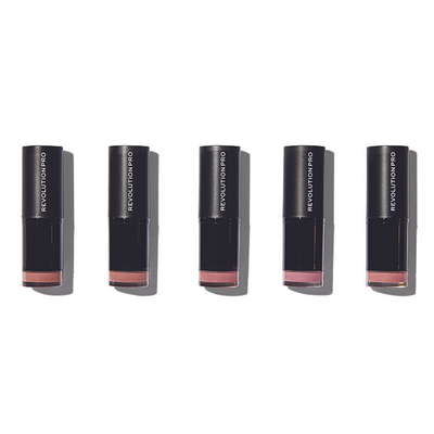 Set me buzëkuqë Revolution PRO Matte Nude, 5 x 3.2 g