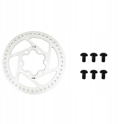 Disk frenimi për trotinet FSDIS-009, çelik inox, 110 mm, argjendtë