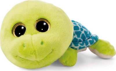 Lodër pelushi Nici Glubschis Turtle Welloni, 25 cm, breshkë jeshile