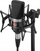 Mikrofon kondensator Neumann 008657, diafragmë e madhe, me shockmount, i zi
