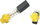 Set furça karboni GEKO G00483, për mulli 230 mm, 8x14x17 mm
