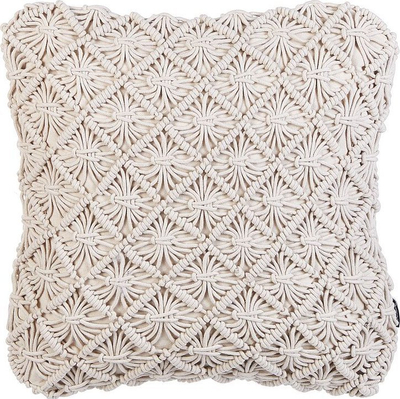 Set jastëkësh zbukurimi Beliani Kizkalesi, pambuk, 45x45 cm, ngjyrë krem