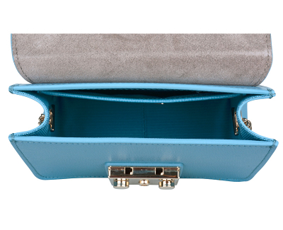 Çantë dore Furla Metropolis B-BGZ7-ARE-BBE Veronica, e kaltër