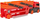 Камионче играчка Hot Wheels Mega Transporter 50th Anniversary GHR48, до 50 автомобилчиња, повеќекатен, повеќебоен