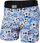 Të brendshme boxer për burra SAXX Vibe, super të buta, viskozë me elastan, me shumë ngjyra blu
