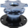 Adapter timoni TurboWorks Quick Release Hub Titanium, 6 vrima montimi, alumini, gri titanium