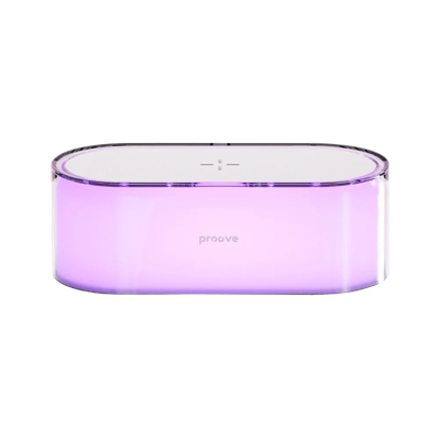 Llampë nate dhe karikues wireless Proove Multicolor Glow – 15W me ndriçim LED RGB dhe kontroll me prekje