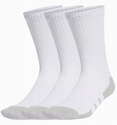 Çorape sporti Adidas Essentials CLIMACOOL Crew JD9571, 3 palë, unisex, të bardha