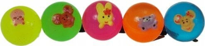 Top me gome Adar, 4.5 cm, set me 50 copë, shumëngjyrësh