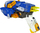 Lodër pistoletë dinosaur LeanToys Dinobots 2in1, me shigjeta, me mburojë pterosauri, blu