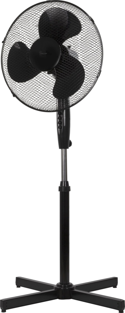 Ventilator me këmbë NHC Ft-531, 16", 3 shpejtësi, i zi