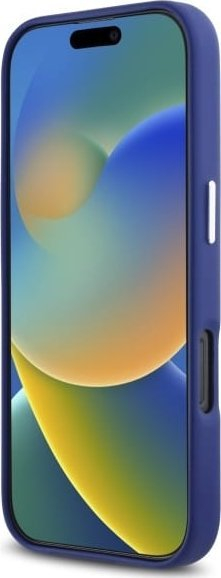 Kapak telefoni Karl Lagerfeld KLHMP16LPGMSRPB, për iPhone 16 Pro 6.3", hardcase MagSafe, blu