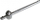 Dorezë rrëshqitëse Honiton, 1/4", 115 mm