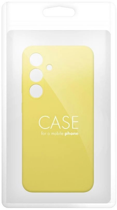 Mbulesë silikoni OEM për Samsung Galaxy S25 Edge, 2mm, MagSafe, ngjyrë lemon