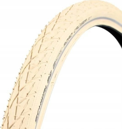 Gomë biçiklete Schwalbe Road Cruiser K-Guard, 700x40C, për në qytet dhe trekking, ngjyrë krem