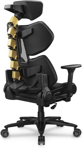 Karrige gaming Cougar Terminator Elite, ergonomike, me krahë që rregullohen, e artë