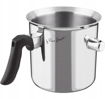 Tenxhere për qumësht Lamart LT1234 MILK, 1.25L, çelik inox, ngjyrë argjendi