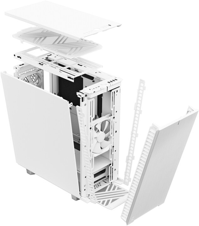 Kasë Fractal Design Define 7 Compact, e bardhë