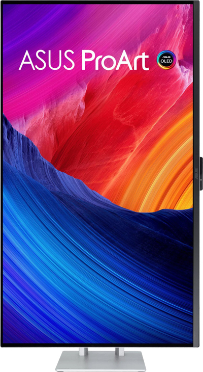Професионален монитор ASUS ProArt OLED PA32UCDM, 31.5\", 4K UHD, сребрен