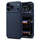 Mbrojtëse telefoni Spigen Liquid Air për iPhone 17 Pro Max, TPU e butë, kundra goditjeve, blu navy