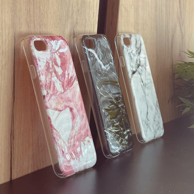 Këllëf xheli Wozinsky Marble për Samsung Galaxy A22 4G, TPU, mermer, i zi