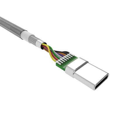 Kabllo USB-A me USB-C, 1m, USB 3.0, gri