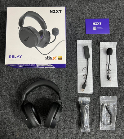 Kufje NZXT Relay, të zeza