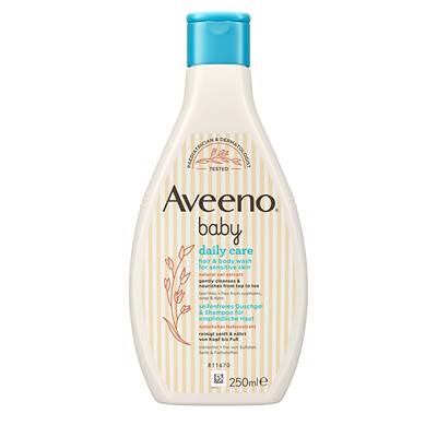 Xhel dushi për bebe Aveeno Daily Care, 250 ml