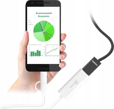 Adapter USB j5create JUA560, Android USB në HDMI, 60 Hz, i bardhë