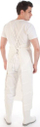 Përparëse pune Hygostar Vinyl Bib Apron Super Strong, set 2 copë, e bardhë