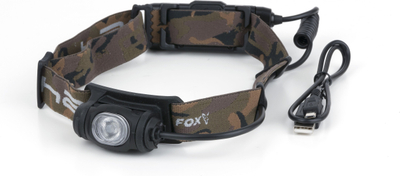 Llambë koke FOX Halo AL350c, e zezë / kamuflazh (CEI165)