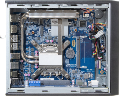 Barebone PC Shuttle XPC Slim XH610G2, Intel H610, LGA 1700, i zi