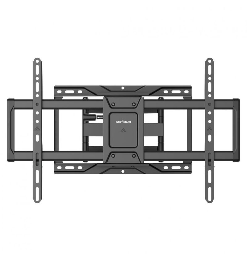 Mbajtëse muri TV Serioux Adjustable, 37"-90", 75kg, e zezë