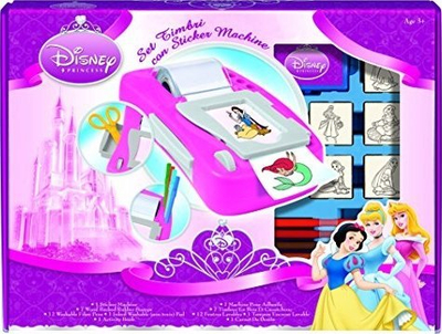 Set stampash Multiprint Disney Princess, 7 vula, album me stilolapsa, shumëngjyrësh