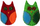 Set fletësh filc Happy Color Deco Felt, 10 copë, magenta