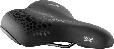 Shalë biçiklete Selle Royal Classic Freeway Fit Relaxed, unisex, pozicion 90°, e zezë