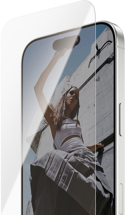 Mbrojtës ekrani PanzerGlass SAFE, iPhone 17 iPhone 16 Pro, Ultra Wide Fit, transparent