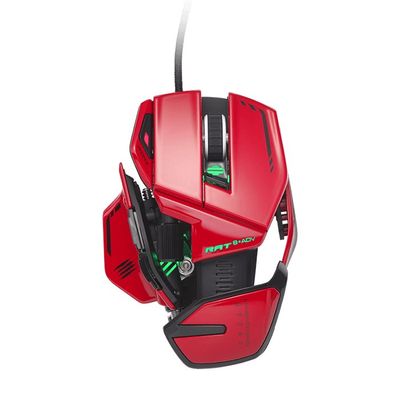 Mouse Mad Catz R.A.T 8+ ADV - USB, red/black