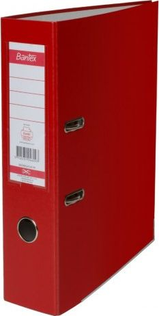 Dosje arkivuese Bantex XXL 1046-09, A4, shpinë 80mm, e kuqe