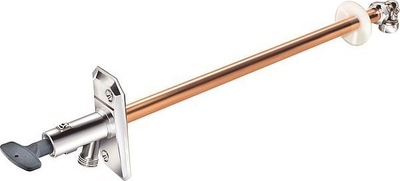 Rubinet kopshti Gustavsberg garden tap 15 x 1000 mm, me çelës, krom